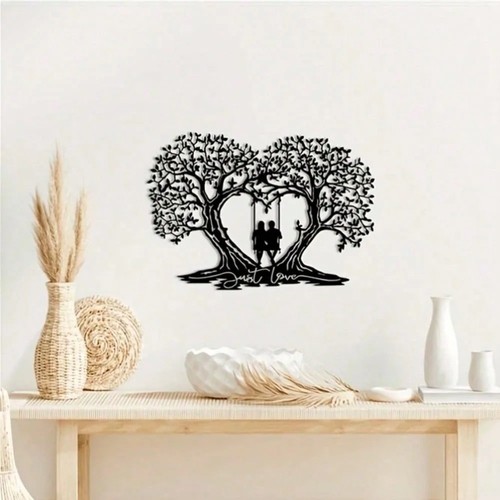 Love tree metal - metal, art