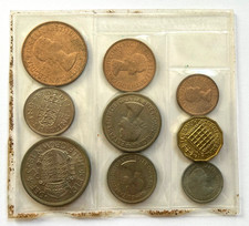 1953 UK British Coins Complete