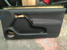 VW Golf Cabriolet Mk3.5 Drivers OS Right Front Door Card Panel Grey Cloth Dimple