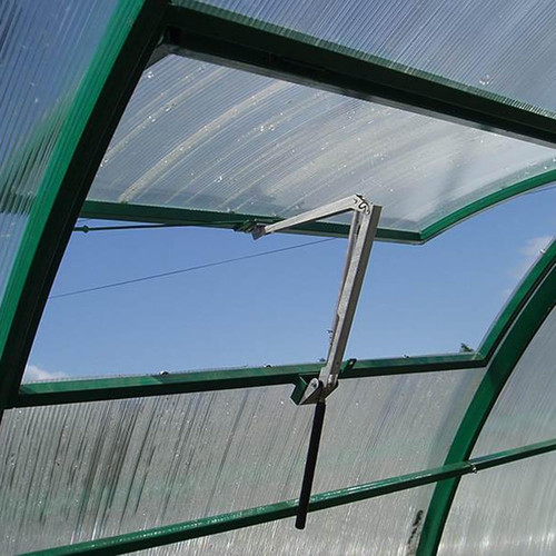 Greenhouse window opener - greenhouse,
