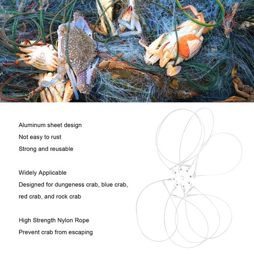 Crab snares reusable rust - crab,
