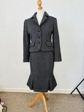 Hobbs 100% Wool Skirt Suit