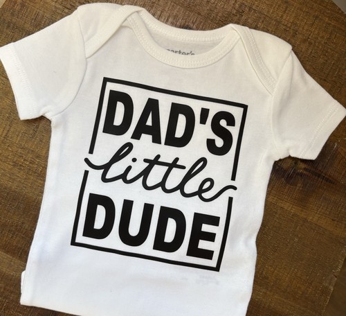 Dad little dude baby - little,