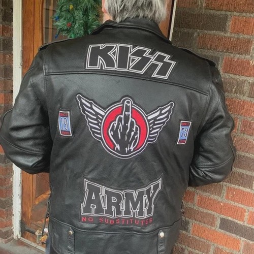 Leather jacket racing - leather,