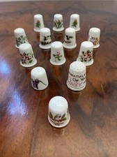 Bundle Ceramic Thimbles 1978