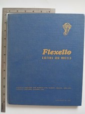 Flexello Castors And Wheels Catalogue No163D HB Flexello Castors And Wheels 1967