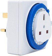 24 HOUR TIMER CLOCK SOCKET UK