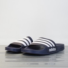 Mens adidas Originals Adilette Shower Slides in Collegiate Navy RRP: £42.99