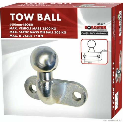 Standard 50mm towbar - towbar, flange
