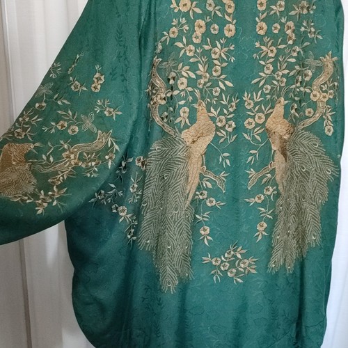 Zara rare green embroidered - zara,