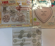 Silicone clear stamps mixed - silicone,