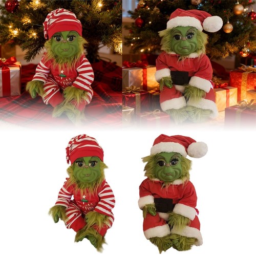 Christmas grinch baby stuffed - baby,
