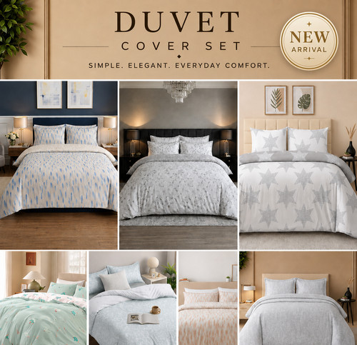 Luxury reversible duvet cover - luxury,