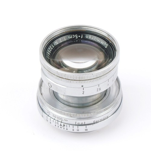 Leitz leica summicron - leica, 2/5cm