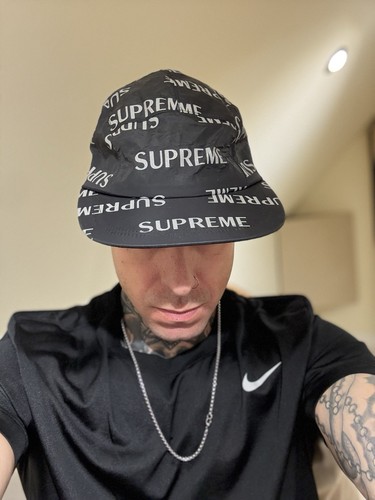 Supreme black cap adjustable - supreme,