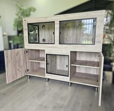 Quality Vivarium & Cabinet. Pre-Built/Sealed/Strong/180cm 6ft. Side Viewing NEW