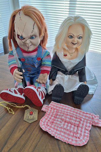 Chucky and tiffany - and, animated