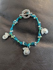 Lime And Teal Coloured Braided