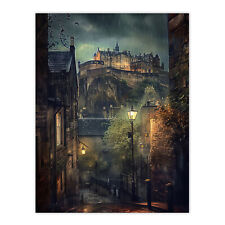 Edinburgh Castle Atmospheric