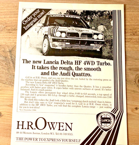 Lancia delta 4wd - lancia, turbo
