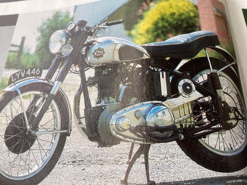 Bsa gold star - zb34, motorcycle