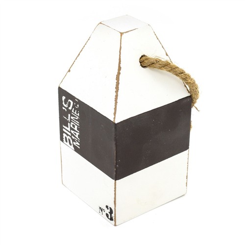 Nautical wooden doorstop - nautical,