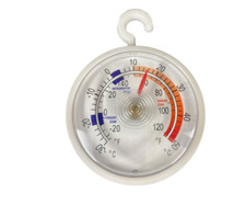 Dial Fridge/Freezer Thermometer/Kitchen Appliance With Hanging Hook