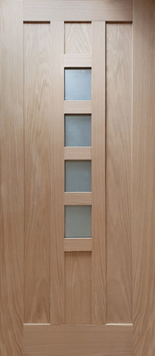 Oak external door newton - oak,