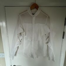 Romain Kremer Ruffle Shirt Size Small 36 Chest