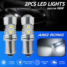 2x BAX9s H6W LED Sidelight Daytime Running Light Bulbs Lamp For BMW F30 F31 F34