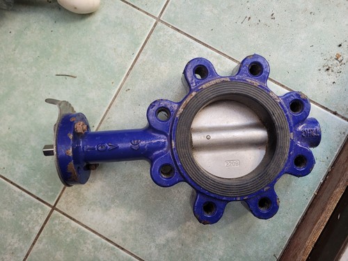 Butterfly valve core - butterfly, dn100