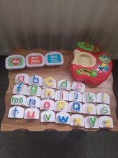 Leapfrog Apple Tad's Fridge Phonics Magnetic Alphabet Letter Set complete 