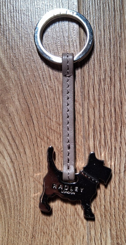 Radley metal dog keyring bag - keyring,