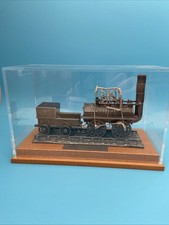 Bachmann Pewter Ltd Edition Stephenson Locomotion 1 in Perspex Case