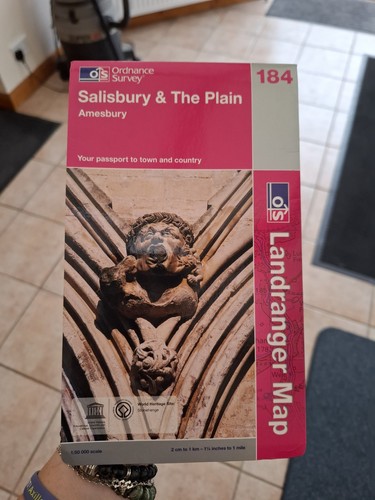 Salisbury and the - plain, map