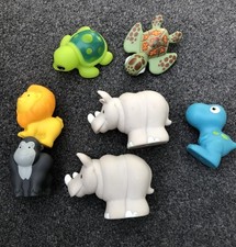 Chad Valley. Disney & Other Tots Town -Safari Animals As Pictures Rubber