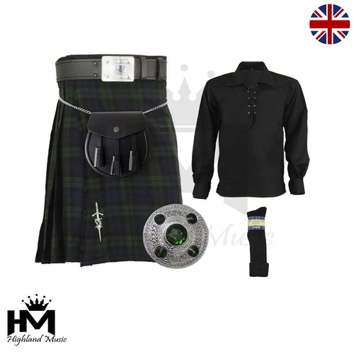 Blackwatch tartan yard kilt - tartan,