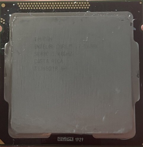 Intel core 2600k 4 - i7-2600k, ghz