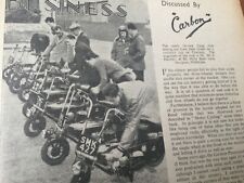 CORGI OWNERS CLUB PERIOD 1948 MOTORCYCLE ARTICLE.