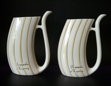 Vintage Pair CMIELOW Porcelain