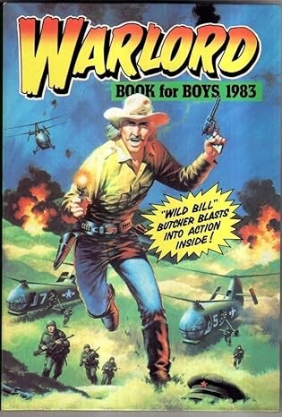 Warlord book for boys - warlord, 1983