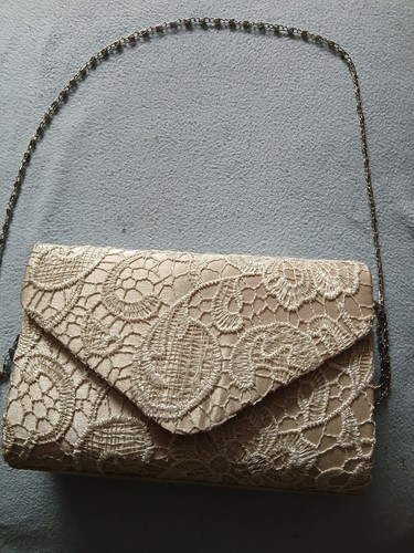 Lace clutch bag - lace,