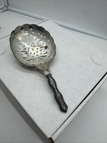 Antique silver plate julep - plate,