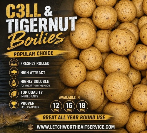 10kg c3ll tigernut boilies - 10kg, &