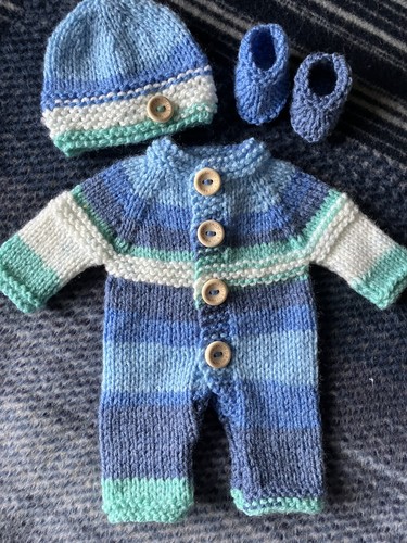 Hand knitted dolls - knitted,