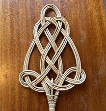 Vintage Wicker Cane Carpet