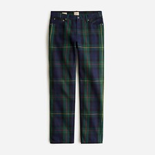 J Crew Plaid Pants Men Green