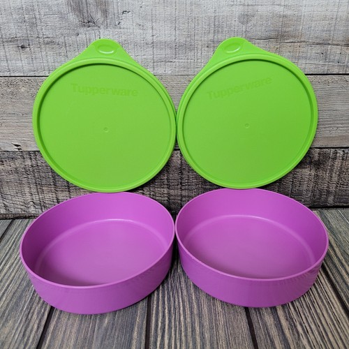 Tupperware bowls purple - 2,