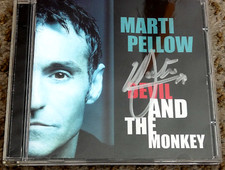 MARTI PELLOW - Devil And The Monkey - SIGNED COPY  - CD Album,  2010