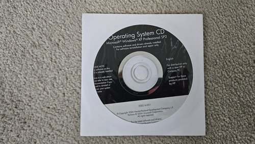 Compac windows xp - hp,